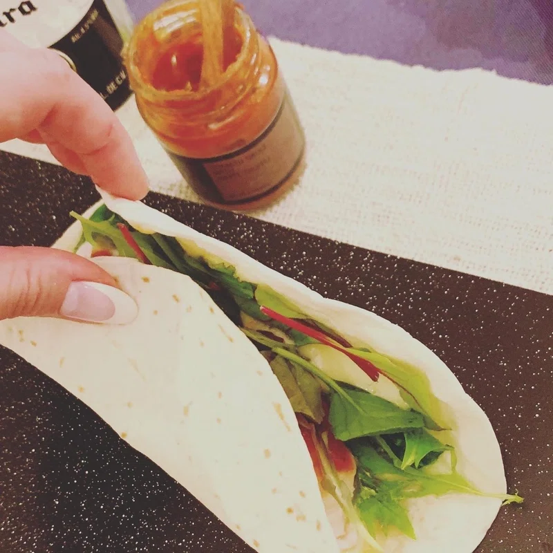 白トリュフとチーズのイタリアンタコス Fresh Truffle Japan Note