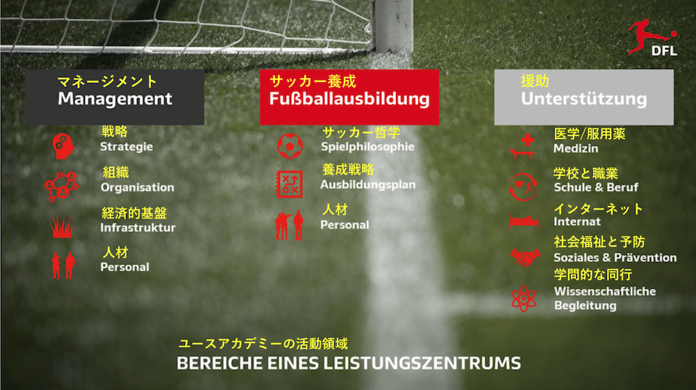 ドイツサッカー協会公認ユースアカデミー：NLZ