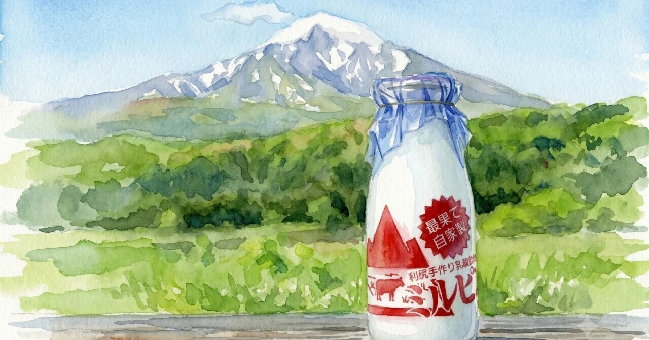 さいはて自家製、利尻の乳酸飲料「ミルピス」｜高原淳 | 十勝・帯広の