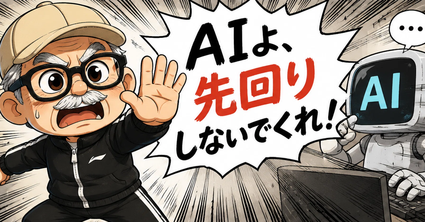 AI, please don't get ahead of yourself [64-year-old AI Challenge