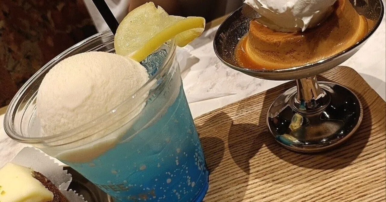 ブルーライトヨコハマと、クリームソーダ｜Dune _mama25