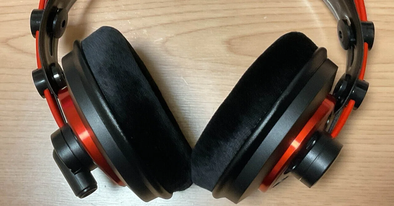 AKG K240 Studioのイヤーパッド交換｜ぶい