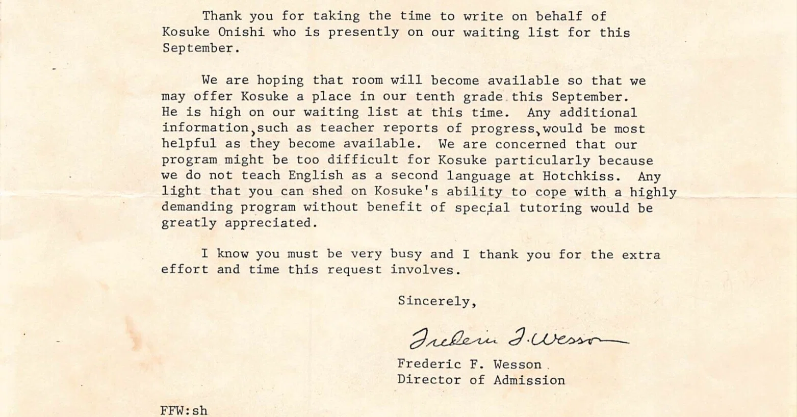 The Letter That Almost Changed Everythingすべてを変えかけた一通の