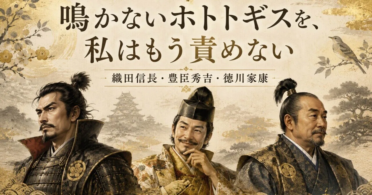 鳴かないホトトギスを、私はもう責めない｜祥一郎（Kindle作家)