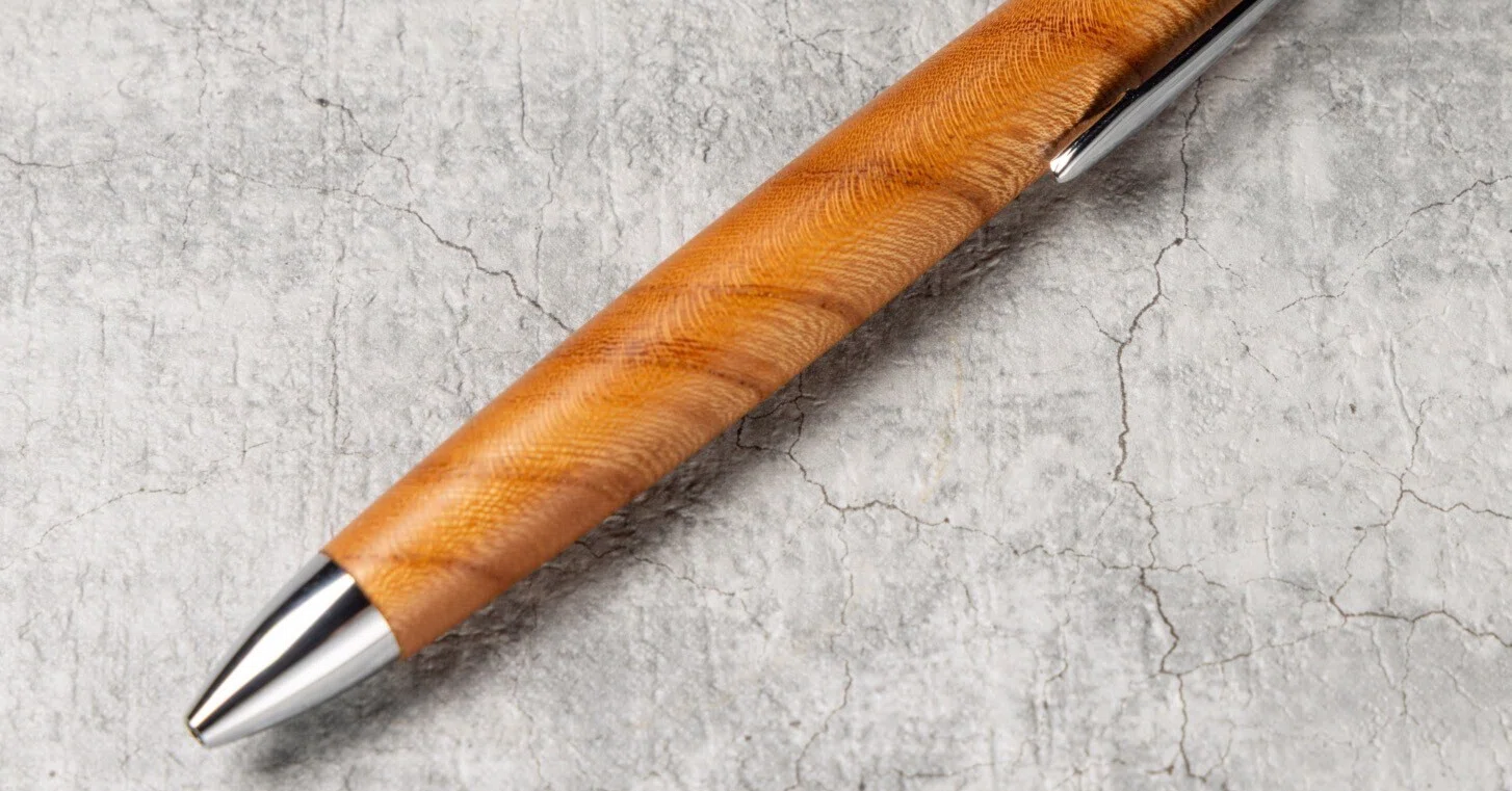 木軸ペンのオアシス・わたなべ木工房製の新シリーズ木軸ペン「Penman