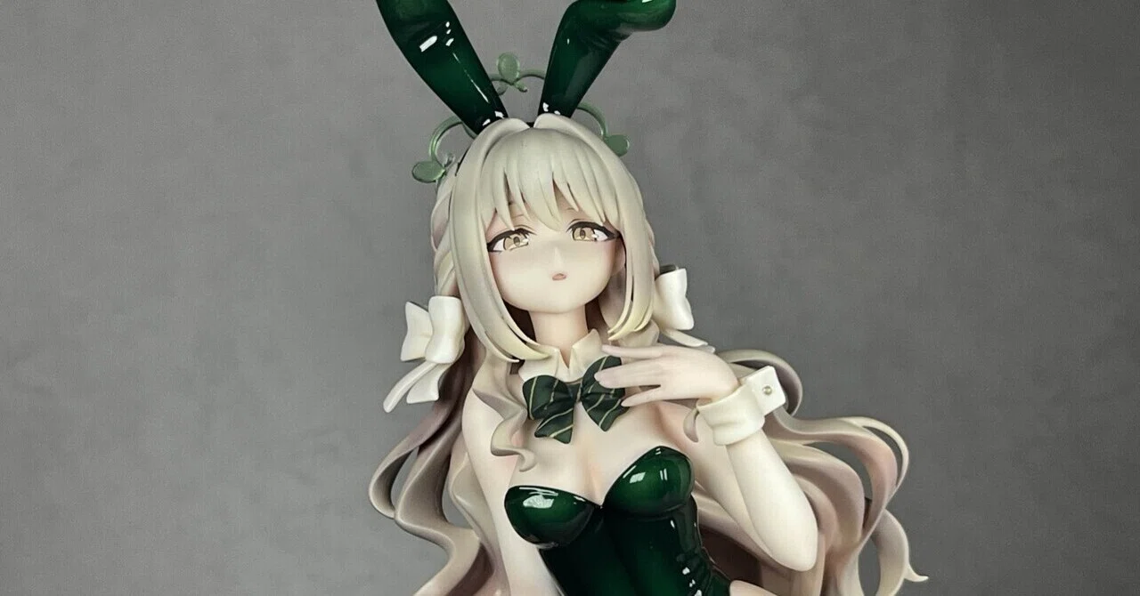 ミヨ バニーガール フィギュア　ガレージキット ガレージキット ブルーアーカイブ ミヨ（バニー） 制作｜お茶漬け