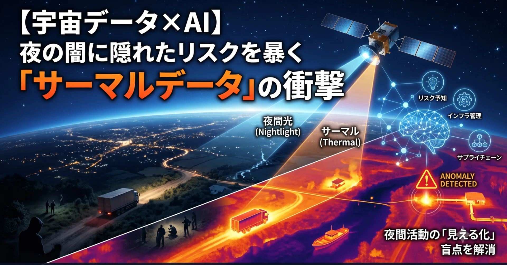 限界ボーナスセール中【AI搭載高性能サーマルサイト】GTMedia AI15 宇宙データ×AI】夜の闇に隠れたリスクを暴く「サーマルデータ」の衝撃