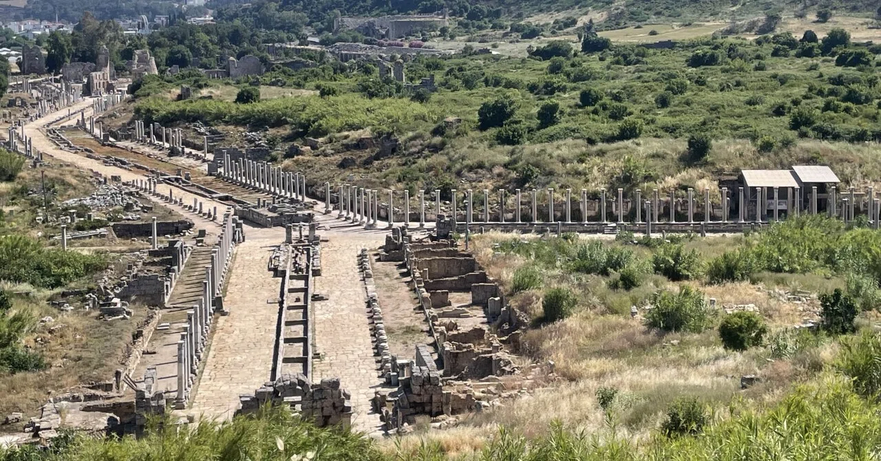 世界一周】DAY41🇹🇷ペルゲ遺跡に行ってみた| ムービーナイト｜Motty