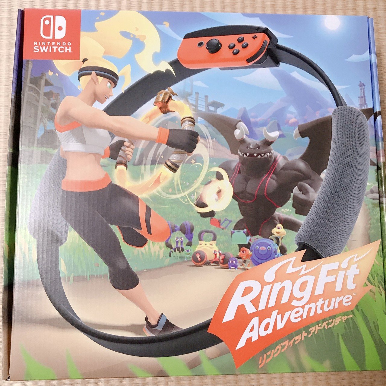 ついにリングフィットアドベンチャーを始めました【動画あり】｜空乃さゆる