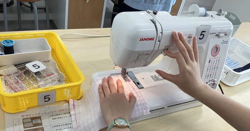 ミシンで自信を！☆縫製班☆