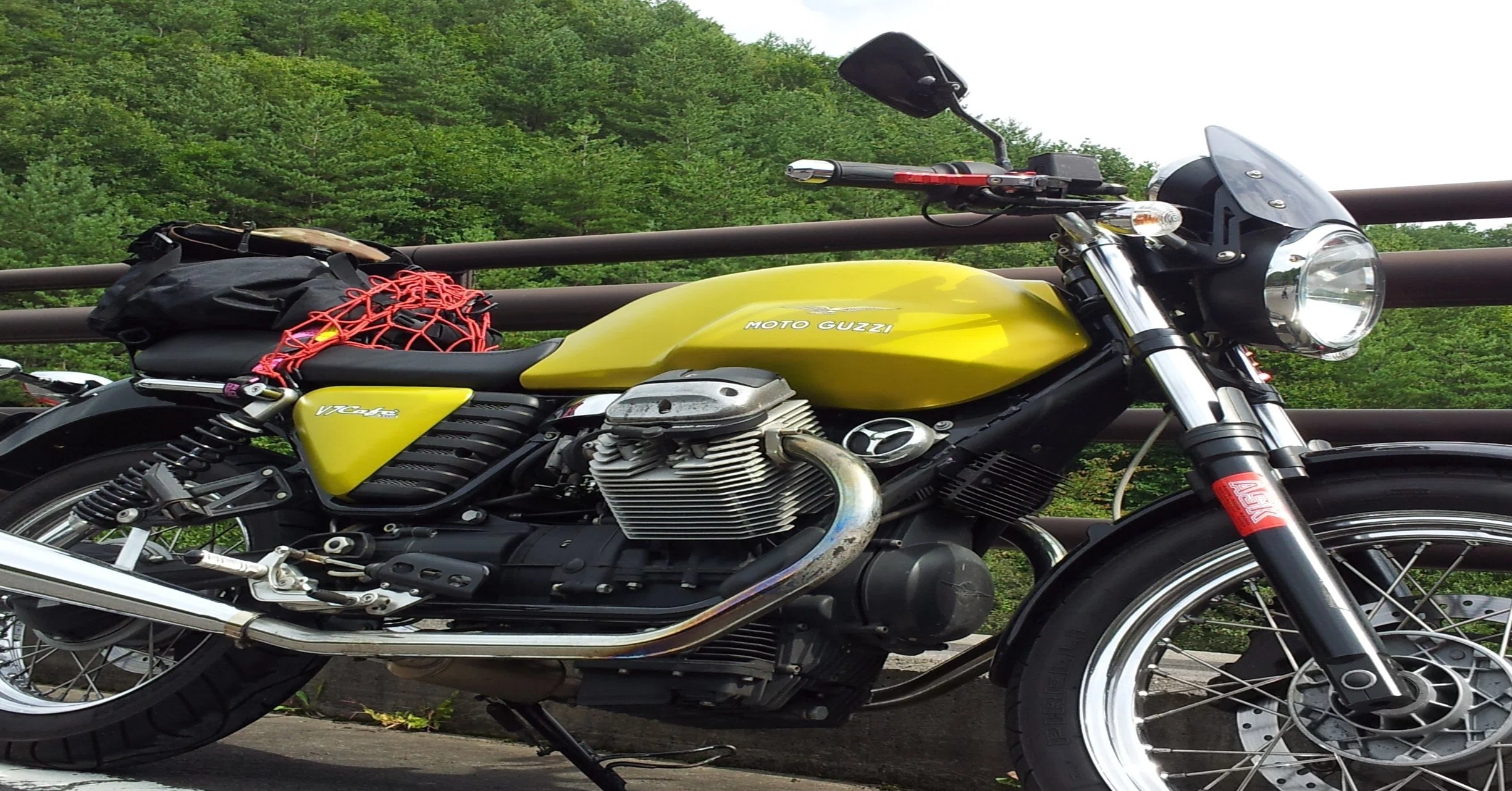 V7 | OVER GUZZI MOTO バックステップ 4ポジション MOTOGUZZI Racing 
