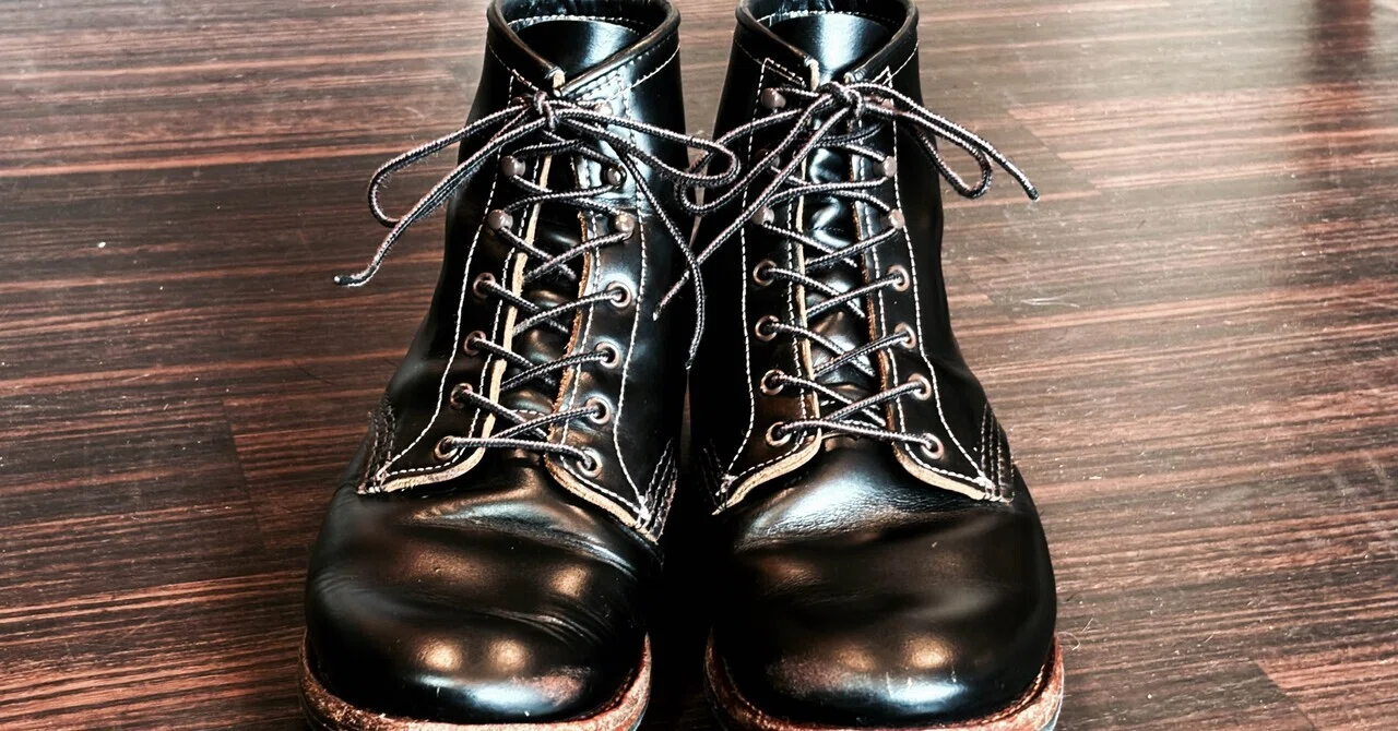 RED WING ｜400日履いたベックマンフラットボックスのエイジング｜GOOD