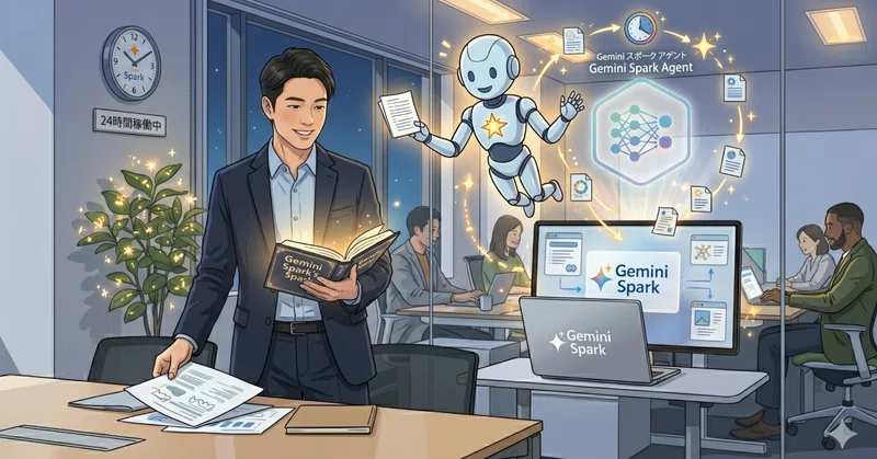 あなたの代わりに24時間働くAIエージェント「Gemini Spark」が登場