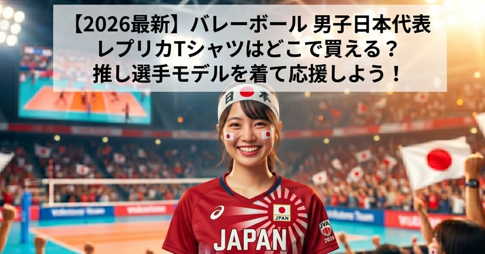 2026最新】 バレーボール 男子日本代表レプリカTシャツはどこで買える