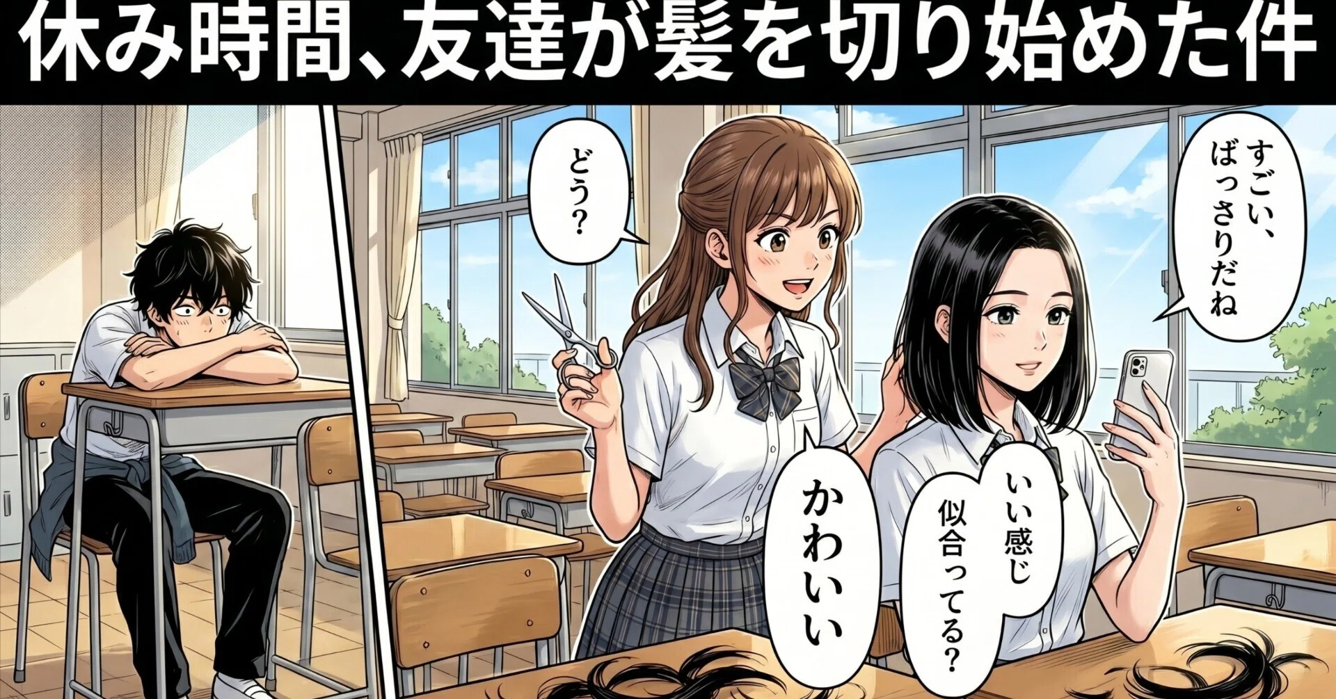 無料】断髪小説｜imestojp｜note