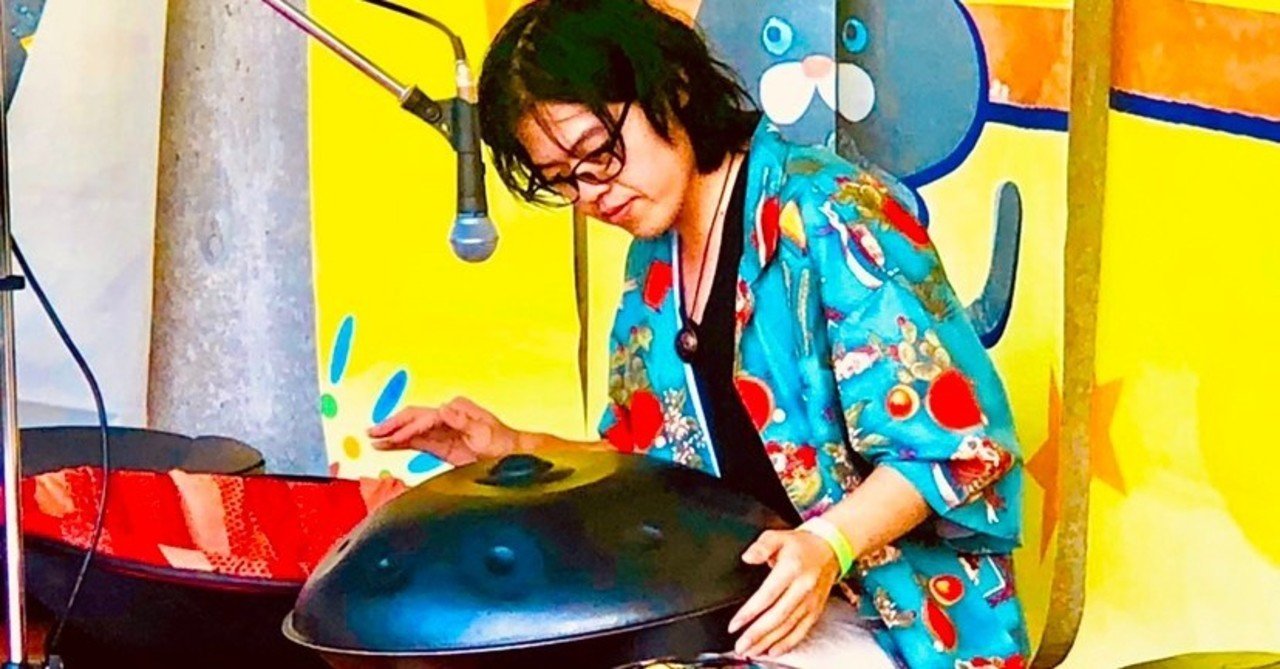 スチールパン（園部さん作/2011-9製） スチールパン（園部さん作