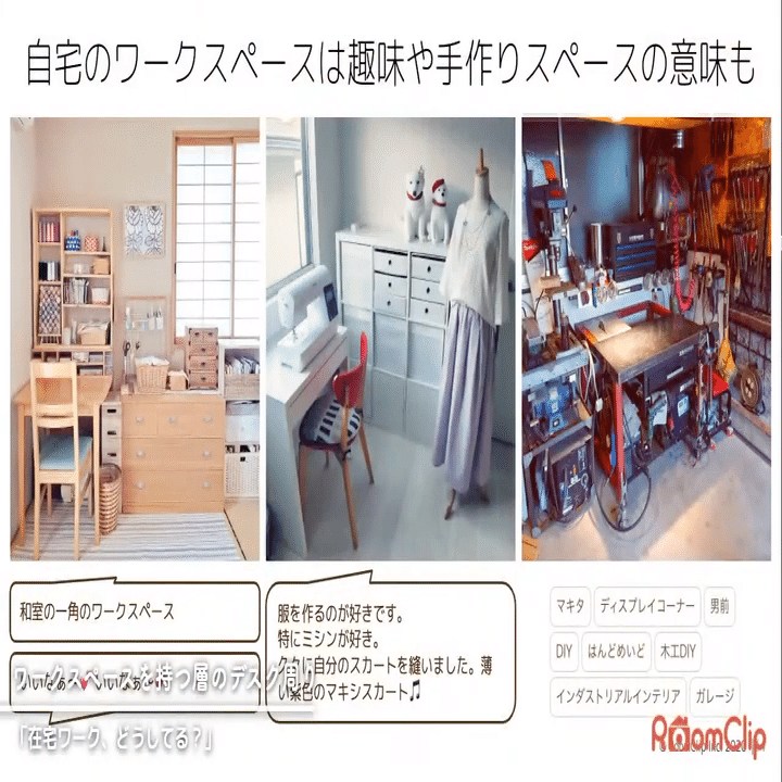 在宅ワーク どうしてる ワークライフバランスの行方 ルームクリップ株式会社 Note