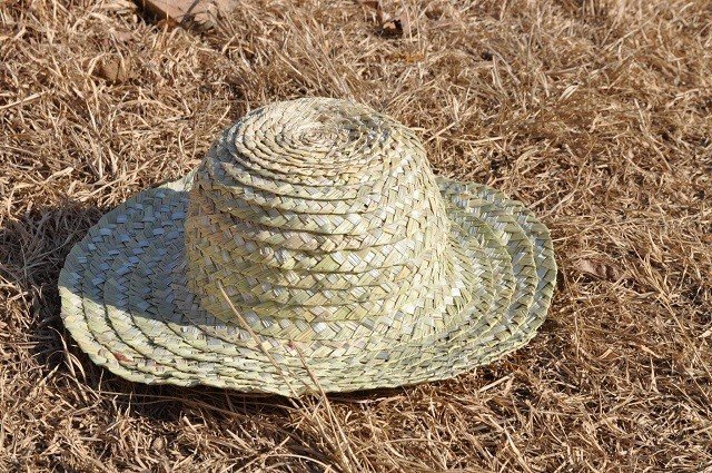 植物で編む草帽子 麦わら帽子の作り方 フクシマアズサ ｂ面 Note