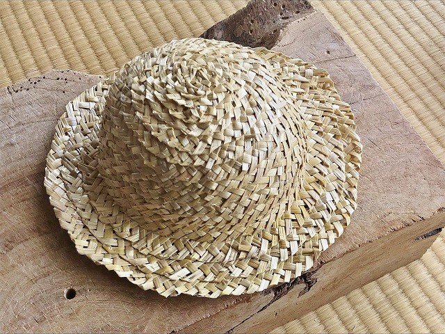 植物で編む草帽子 麦わら帽子の作り方 フクシマアズサ ｂ面 Note