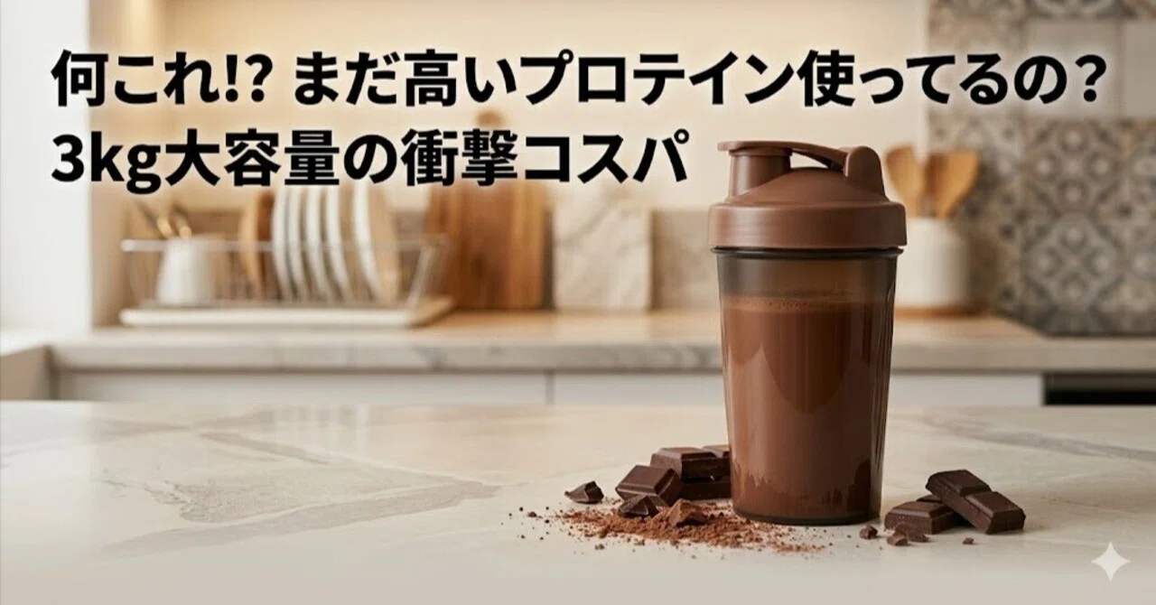 何これ、値上げ時代にバグってない？エクスプロージョン3kgプロテイン