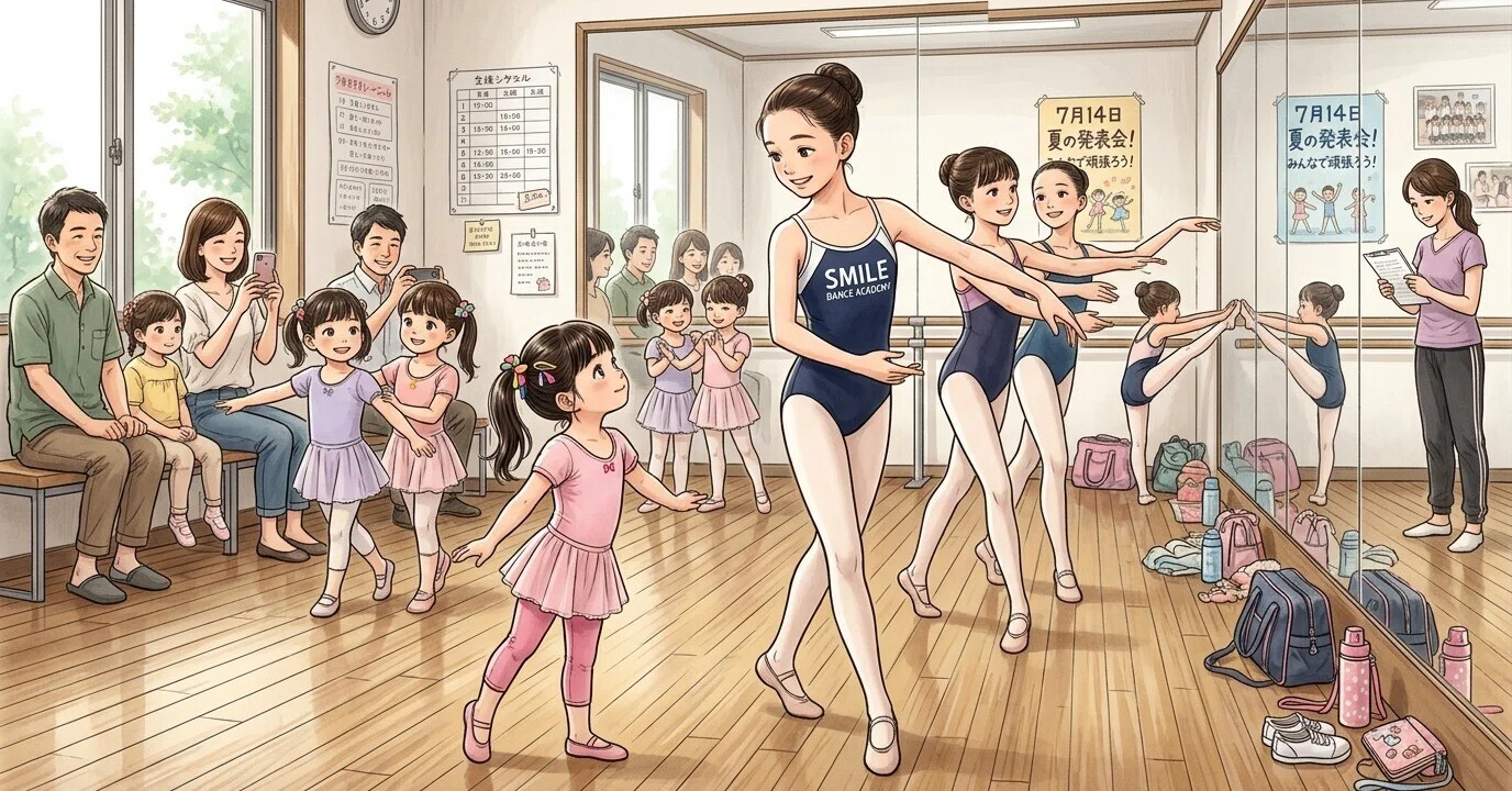 100年以上前？の、小さな額絵‼️社交界デビューの準備❓ママのピアノでダンスの練習 小さな背中が覚える、大きなステージの景色｜浮雲：DWP-Academy認定