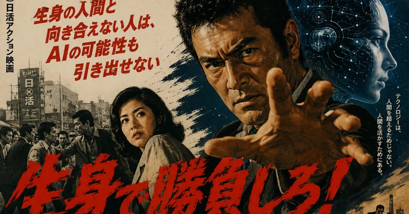 生身の人間と向き合えない人は、AIの可能性も引き出せない eyecatch