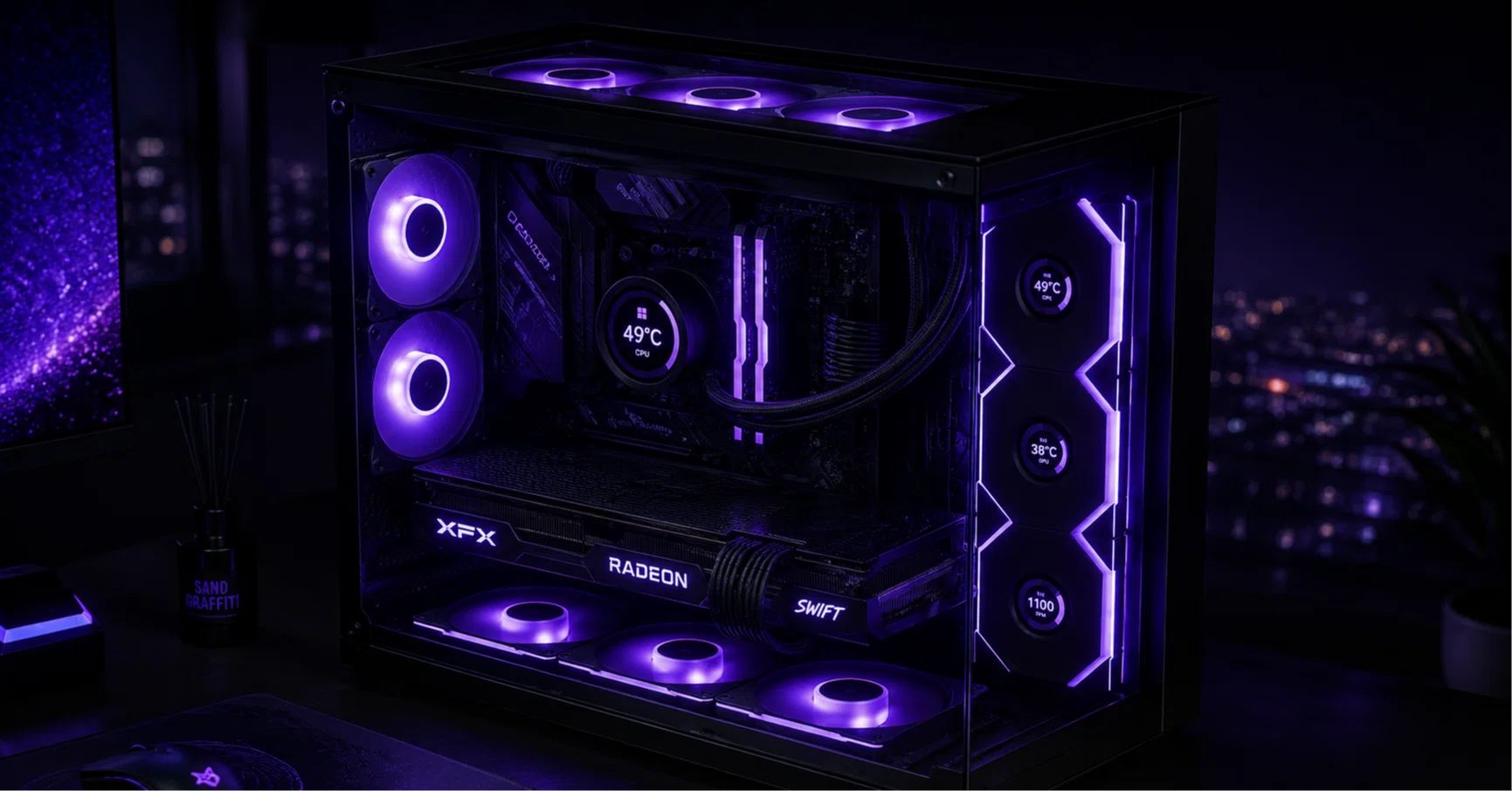 自作系PC 自作PC】総額約40万円 1台分のPCパーツ｜core_flame