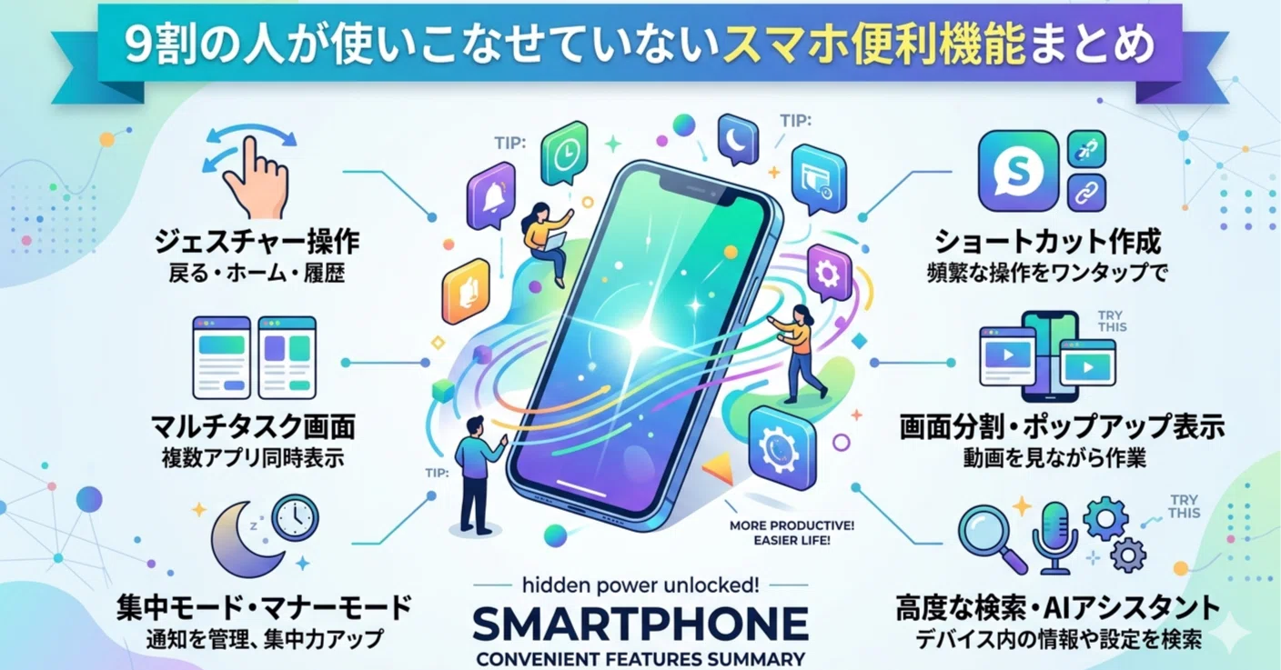 スマホ 使いこなせ ない 人