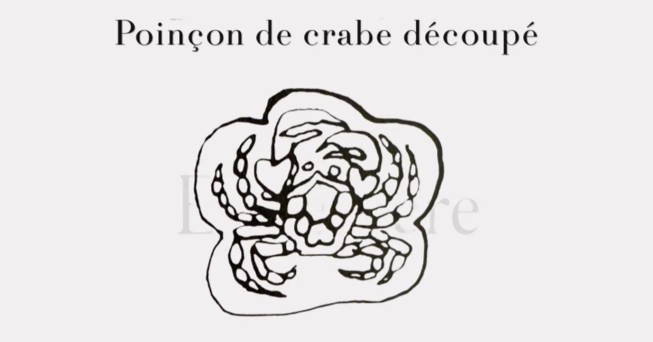 カニの刻印｜フランスのシルバージュエリーの豆知識｜Éphémère Vintage