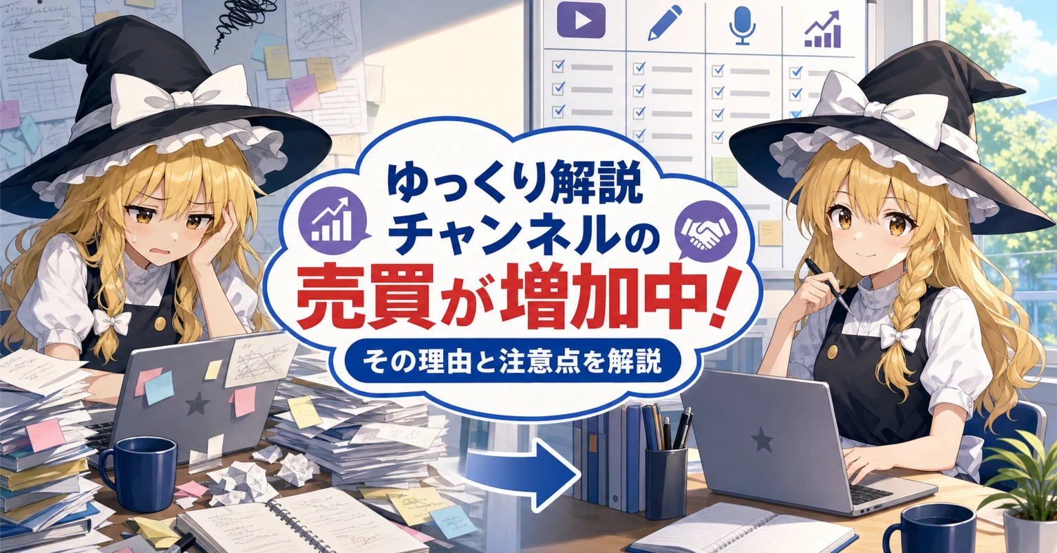 ゆっくり解説チャンネルが今も「売買」されてるって本当…？その理由と