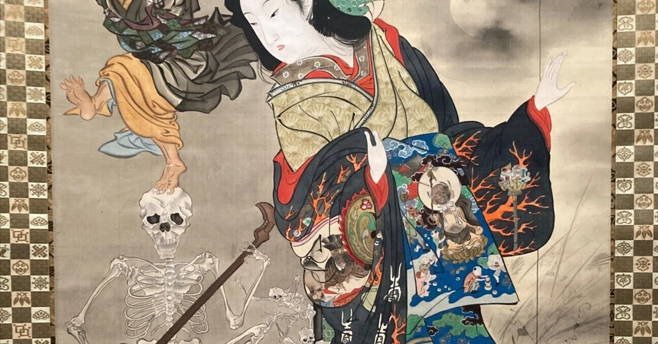 スカッと酒宴と骸骨｜川鍋暁斎の世界【サントリー美術館 鑑賞レポート