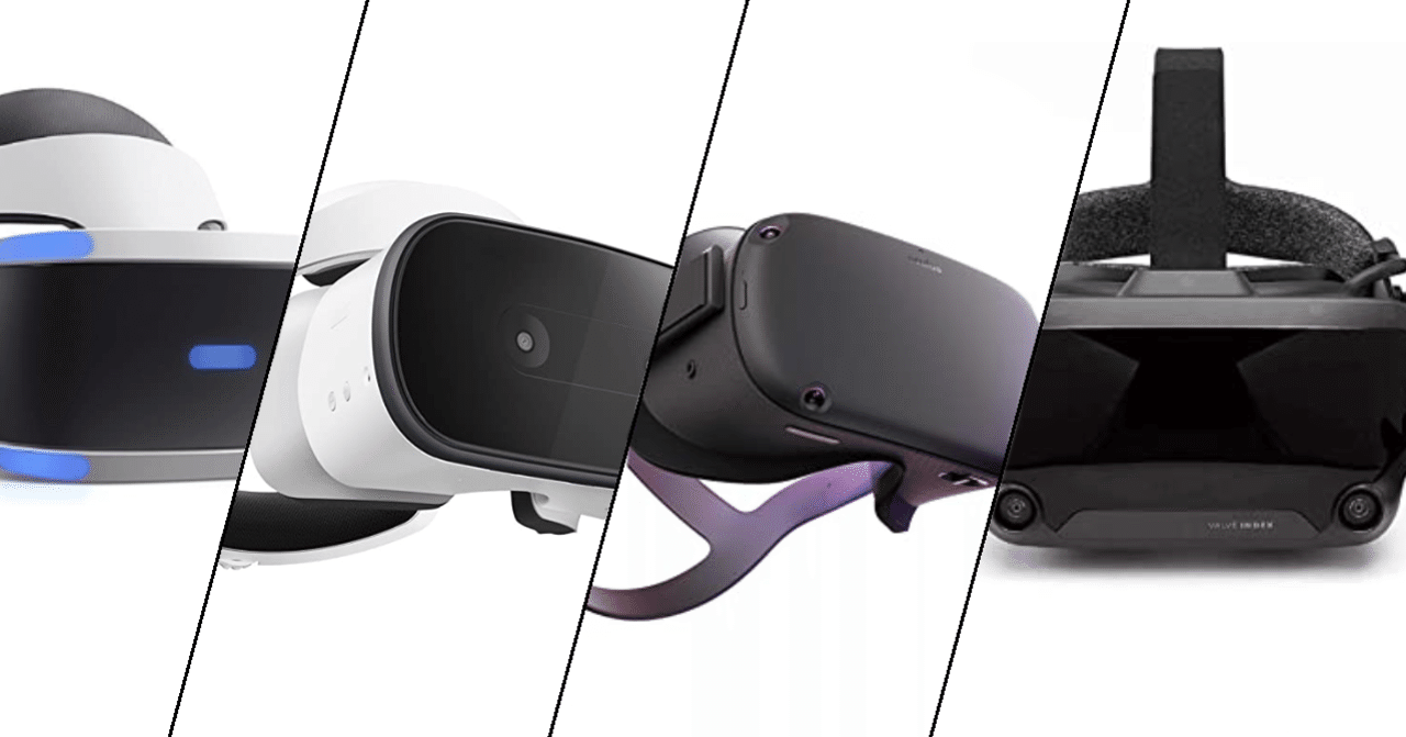 2020年版】VRゴーグル(HMD)の種類を発売日順にまとめてみた【21選