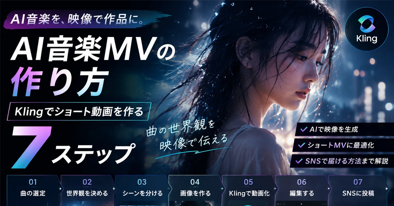 How to Create AI Music MVs: 7 Steps to Making Short Videos with