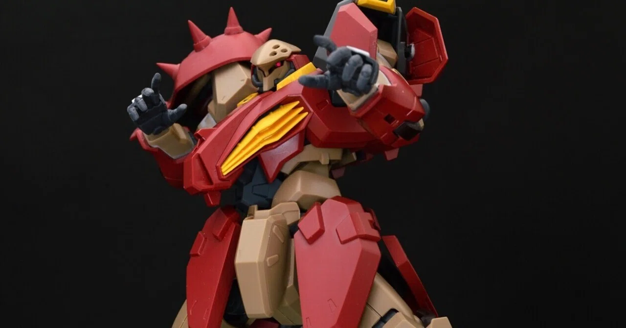 Vol.12.2 HGUC メッサーM01型 ガウマン機を製作する第三回、改修完了編