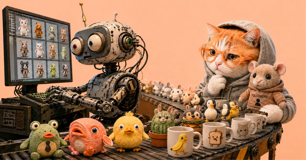フォロワー1.5万人のAI猫グッズ vs AI自動化グッズ検証【準備編】｜AI