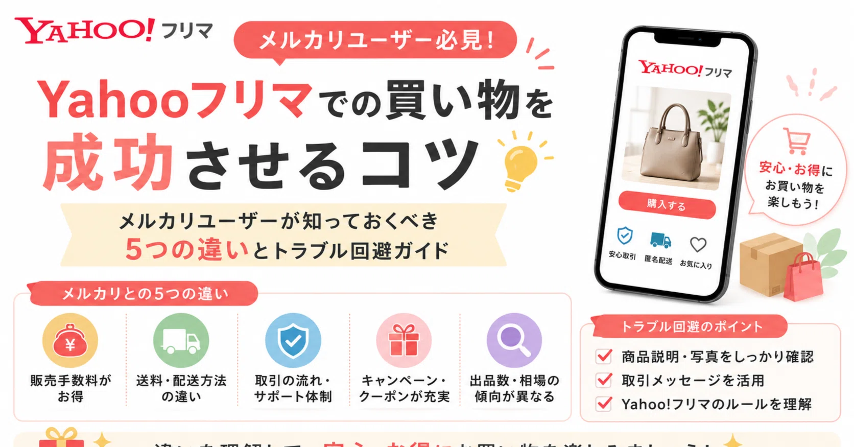 yahooフリマでの買い物を成功させるコツ｜メルカリユーザーが知って 
