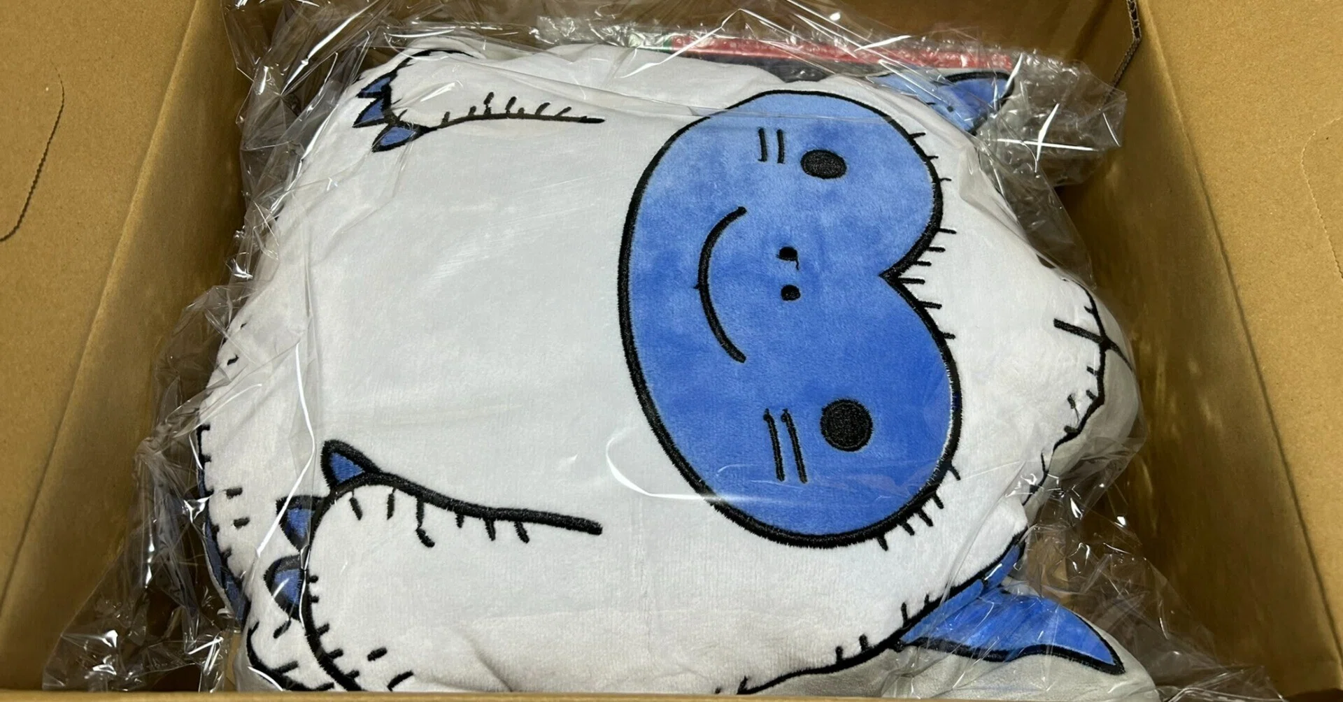 わたぼうデザインのクッションブランケット（DQグッズ紹介シリーズ