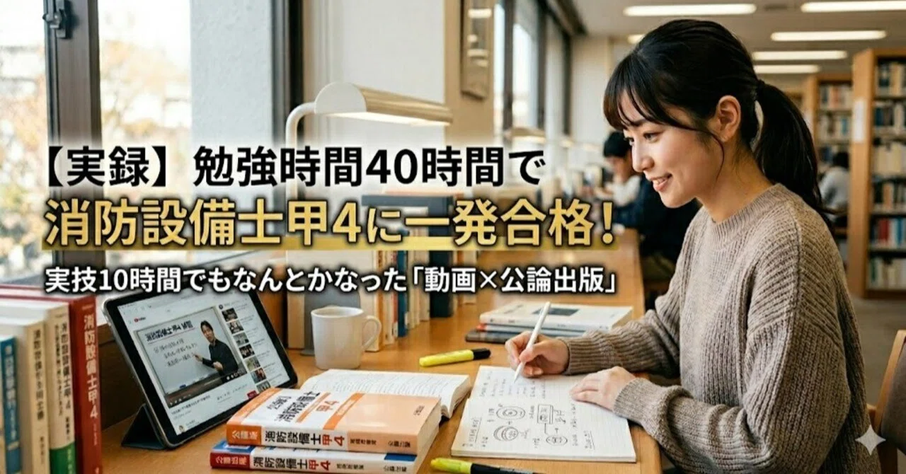 消防 設備 士 甲種 4 類 勉強 時間
