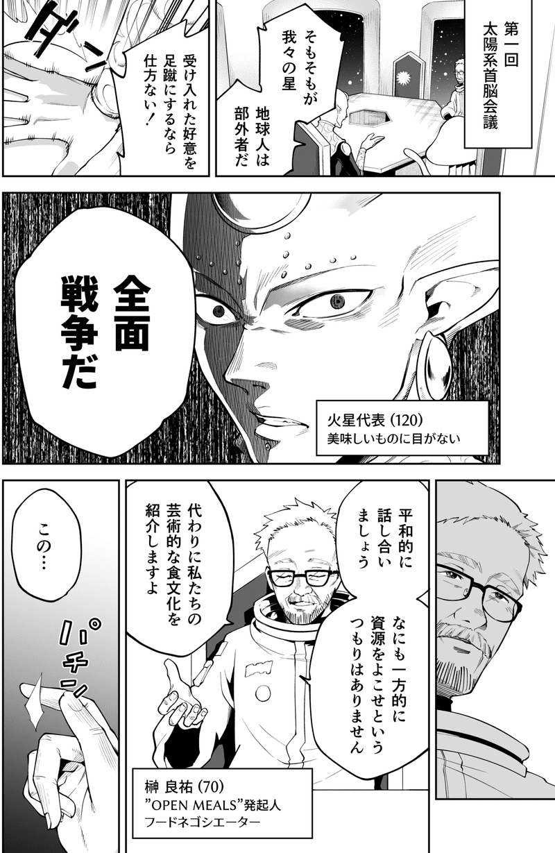 カスタマイズ食で世界同時宴会 Open Mealsが描くフード シンギュラリティ後の新たな食文化 後編 マンガで未来を想像するメディア If イフ