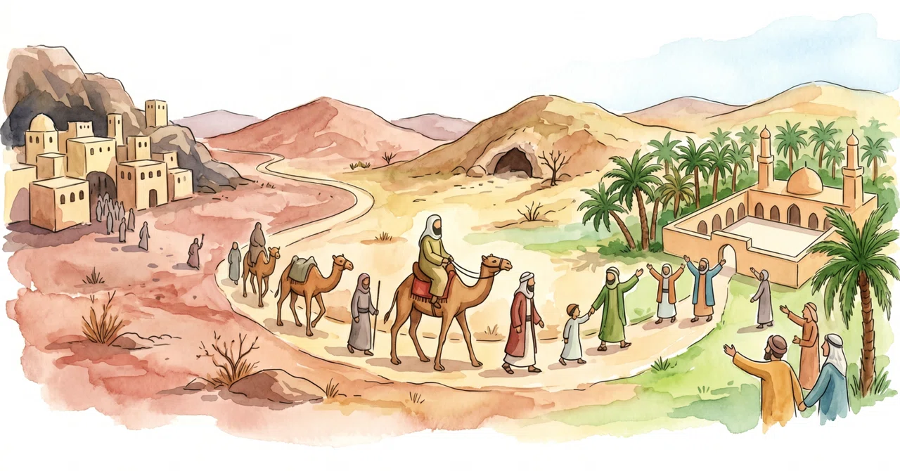 ムハンマド最大の試練と大逆転――イスラーム共同体を救った「ヒジュラ」の物語｜松尾靖隆