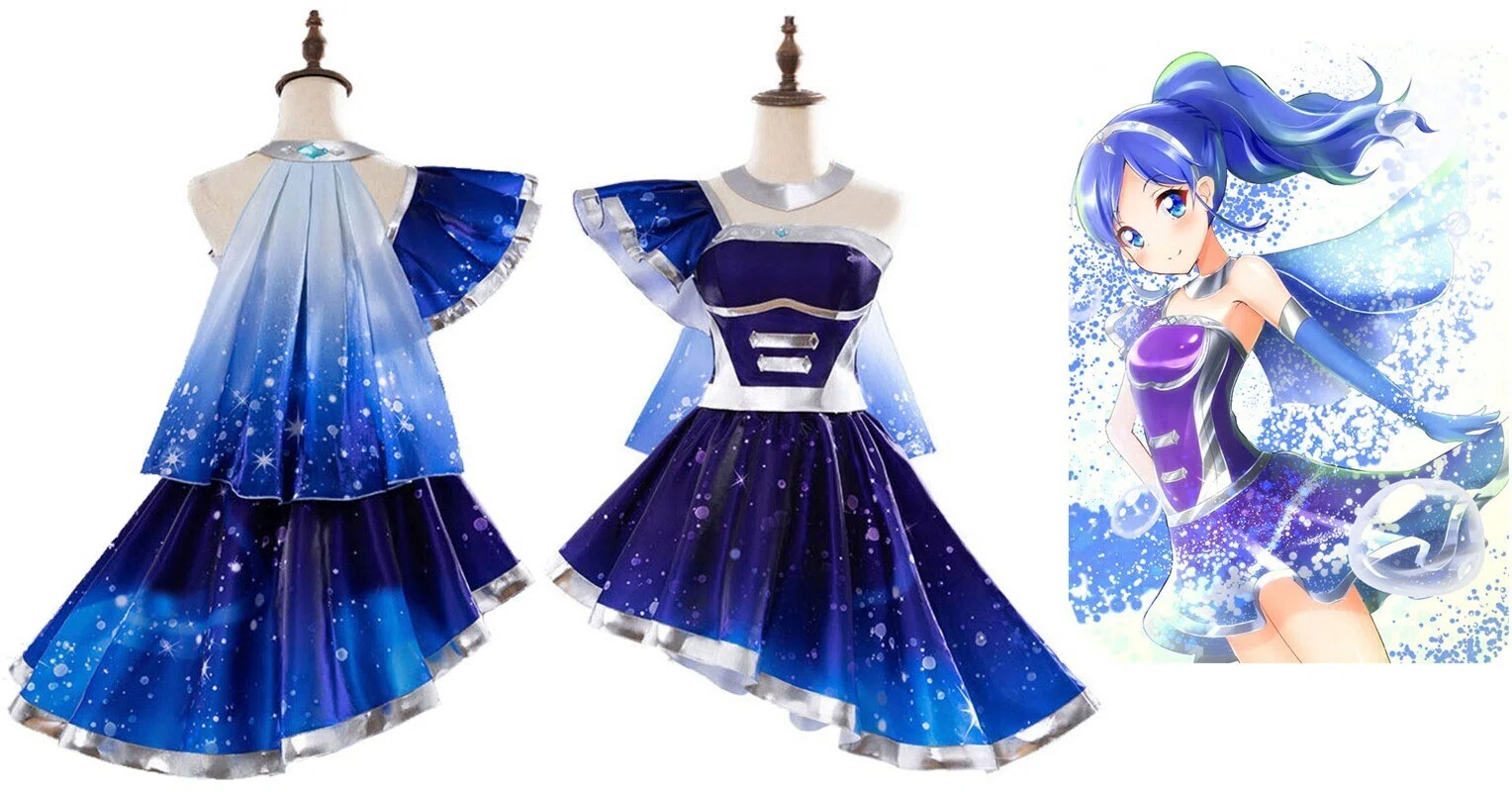 アイカツ! 天の川コズミック 霧矢あおい きりやあおい ドレス コスプレ