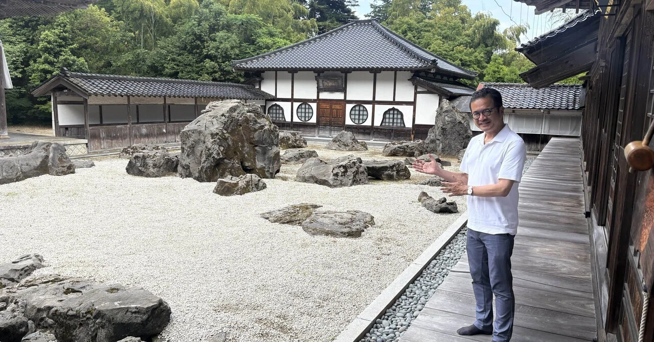 国泰寺で想う「利他の政治」｜出町譲 高岡市長