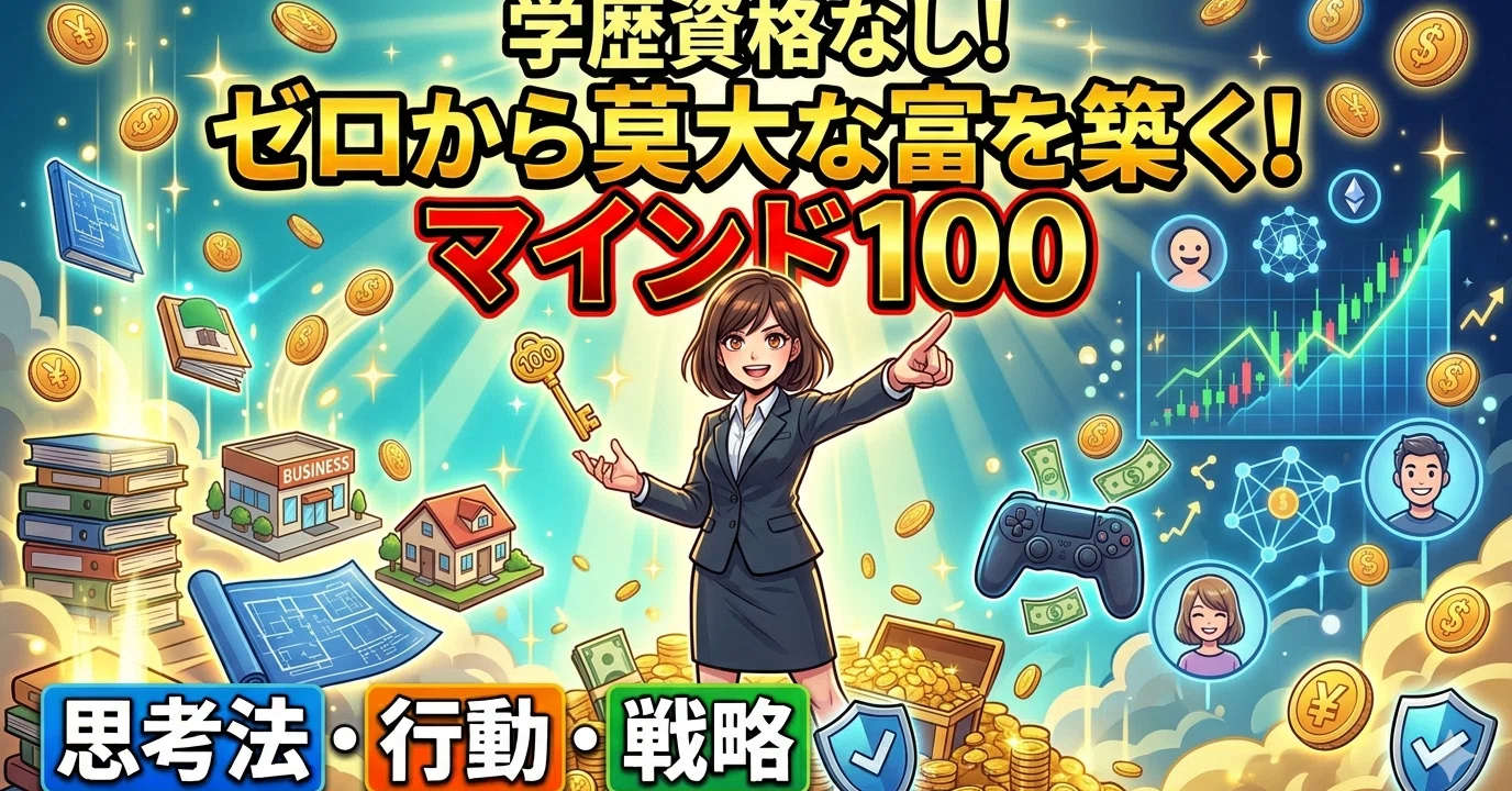莫大な富を築いた人の共通点とは？一代で巨万の富を得た資産形成の全真相