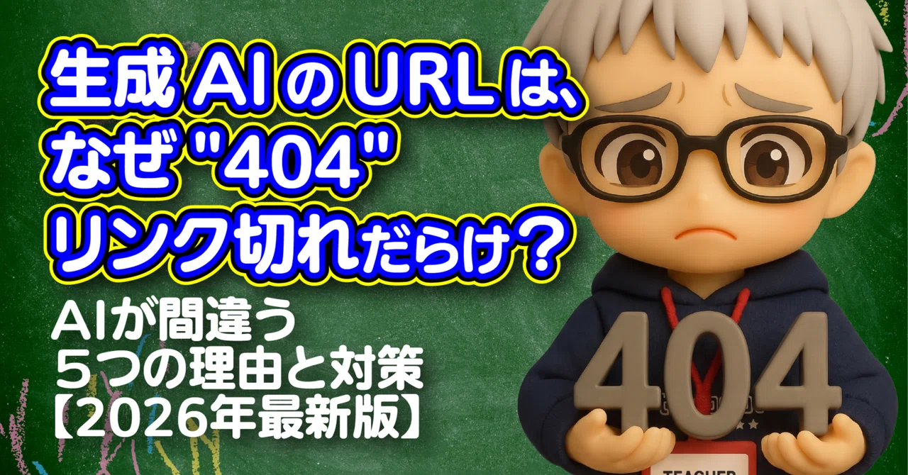 Why are Generative AI URLs full of "404" broken links? 5 reasons why AI ...