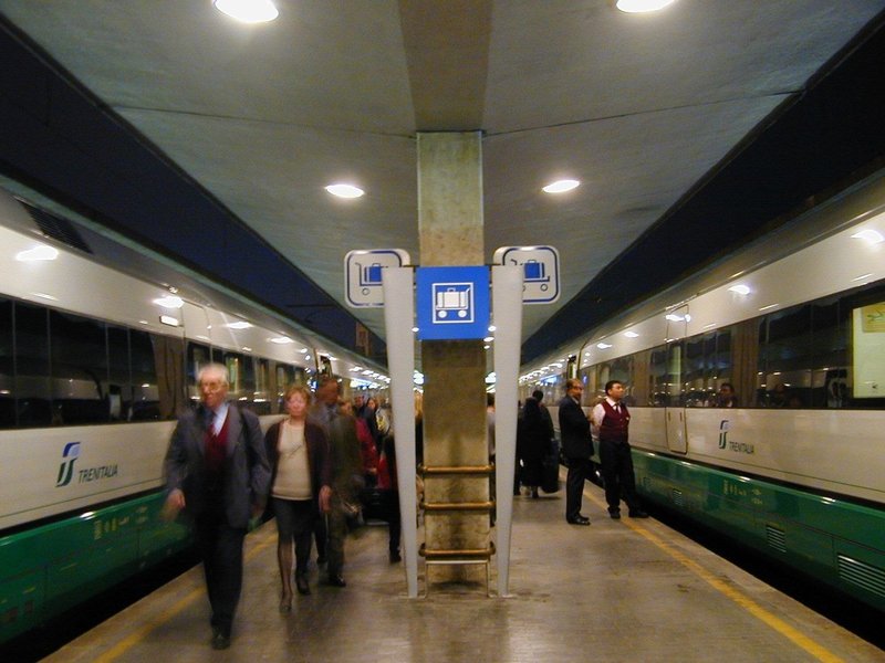 フィレンツェの駅