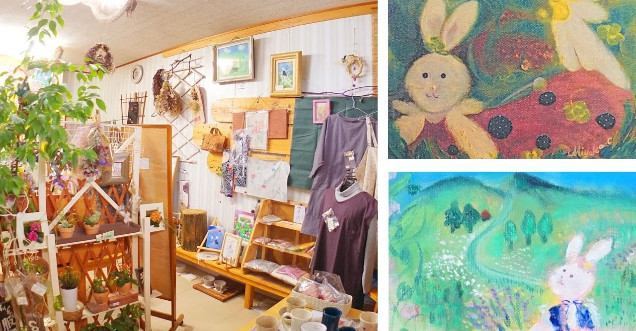 道の駅「樋脇」のすぐ近く！油絵×布絵を制作する『Atelier（アトリエ