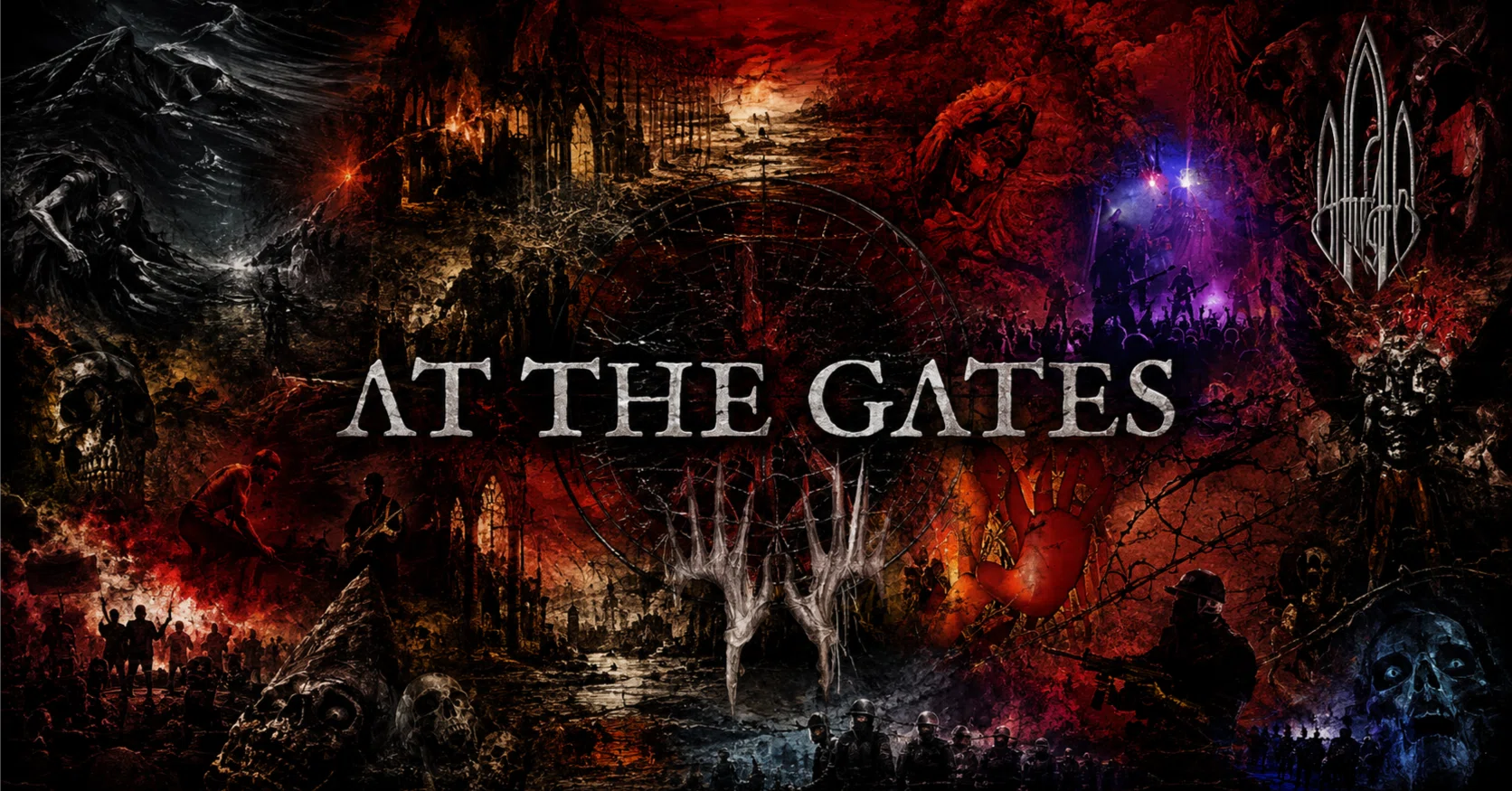 At the Gates🇸🇪【全13作レビュー】：存在の悪夢を叫び続けた35年