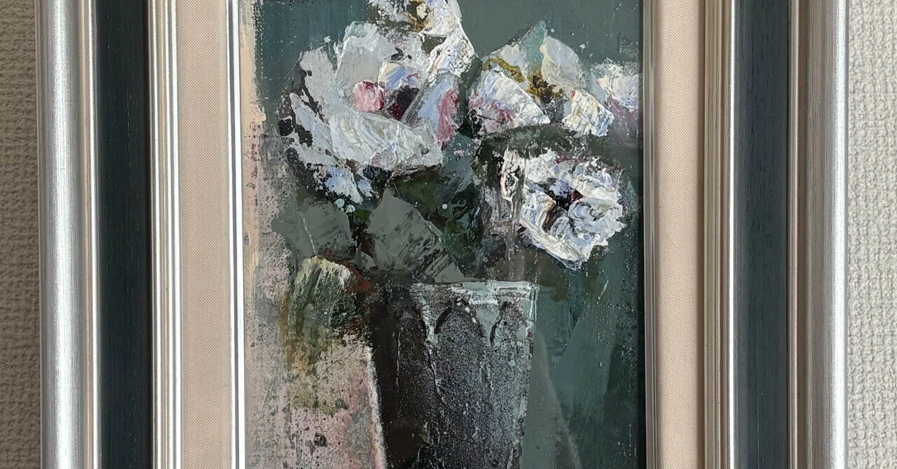 直筆大型油彩画 P30 額装 レダと白鳥 古典画法 グレーズ技法 原作系模写 私の遍歴時代」｜春海鷹彦 Harumi Takahiko