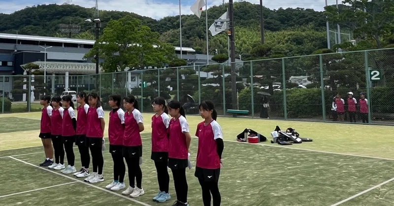 女子テニス部全中和歌山県予選