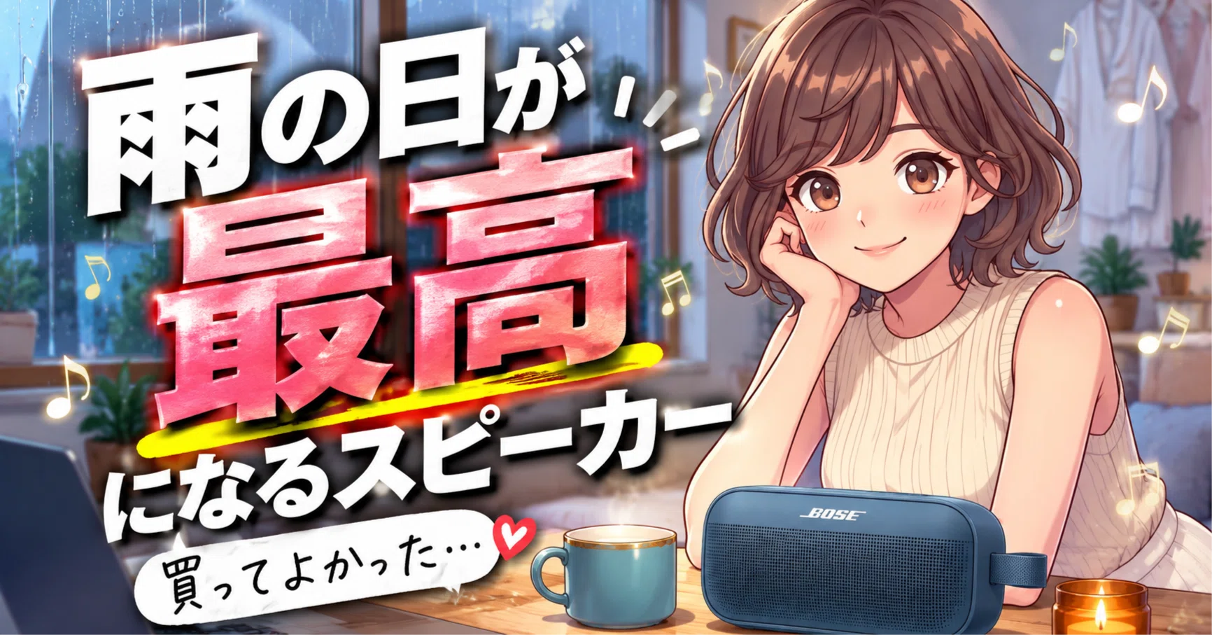 Bose SoundLink Flex第2世代は梅雨のおうち時間を変える最強Bluetooth